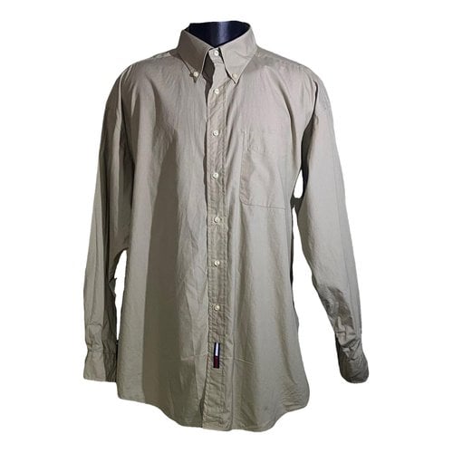 Pre-owned Tommy Hilfiger Shirt In Beige