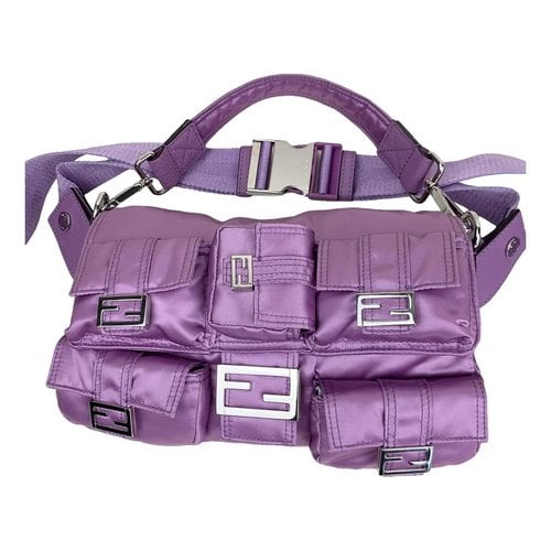 Pre-owned Fendi Crossbody Bag In Purple
