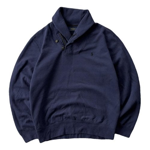Pre-owned Polo Ralph Lauren Sweatshirt In Navy