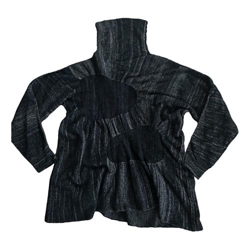 Pre-owned Issey Miyake Wool Knitwear In Black
