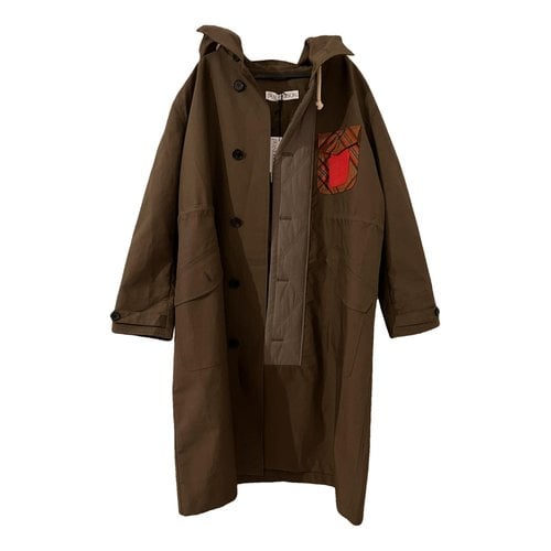 Pre-owned Jw Anderson Parka In Khaki