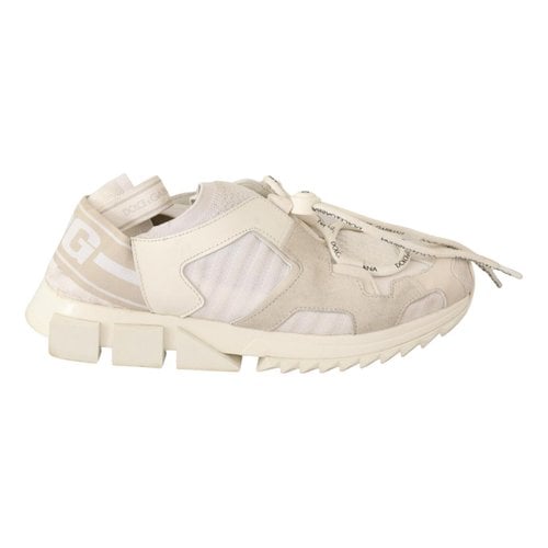 Pre-owned Dolce & Gabbana Sorrento Trainers In White