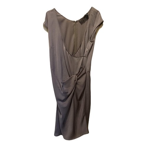 Pre-owned Patrizia Pepe Mid-length Dress In Anthracite