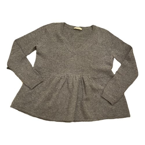 Pre-owned Ba&sh Cashmere Jumper In Grey