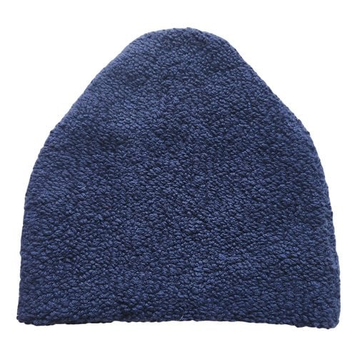 Pre-owned Marc Jacobs Wool Beanie In Blue