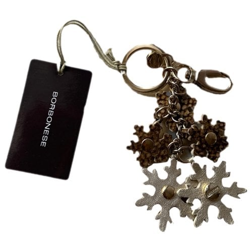 Pre-owned Borbonese Key Ring In Other