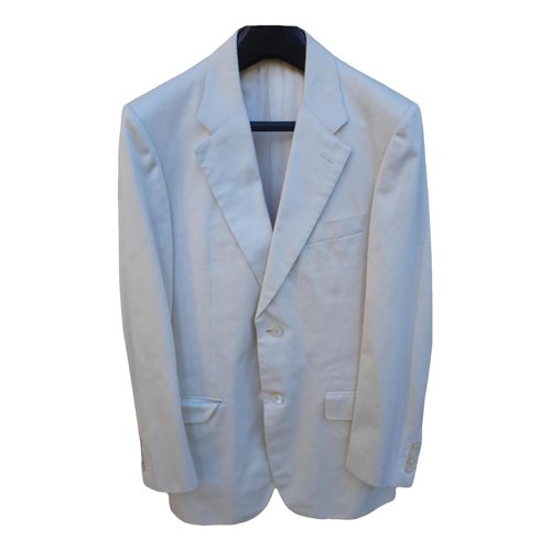 Pre-owned Saint Laurent Suit In White