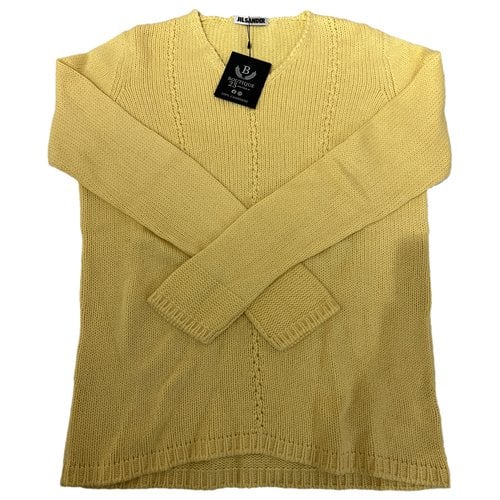 Pre-owned Jil Sander Cashmere Jumper In Yellow