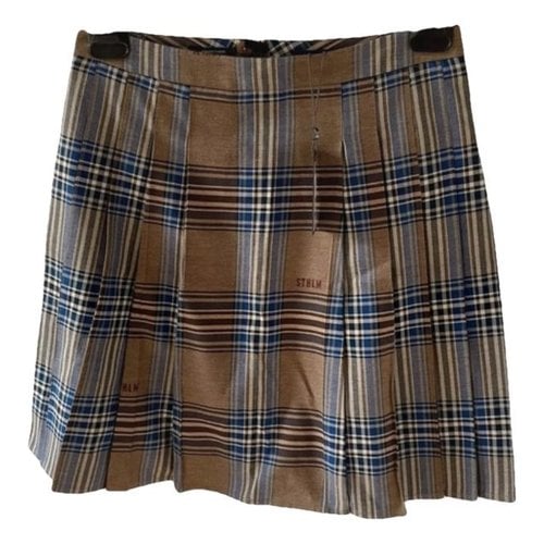 Pre-owned Marc O'polo Mid-length Skirt In Brown