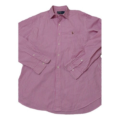 Pre-owned Polo Ralph Lauren Shirt In Pink