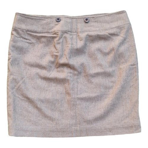 Pre-owned Ralph Lauren Silk Mid-length Skirt In Brown
