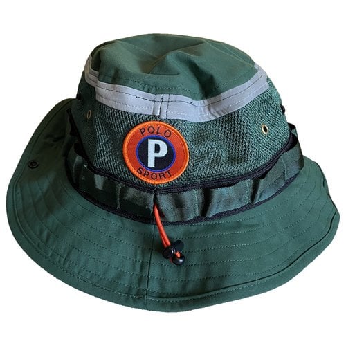 Pre-owned Polo Ralph Lauren Hat In Green
