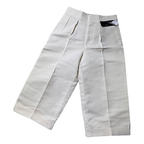 Pre-owned Marni Wool Short Pants In Beige