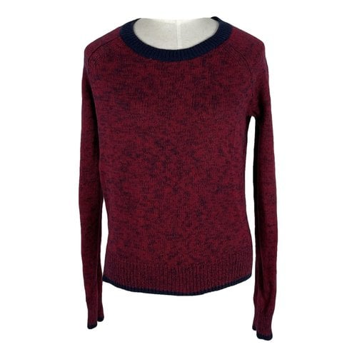 Pre-owned Theory Cashmere Sweatshirt In Red