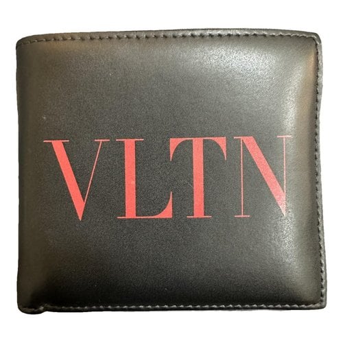Pre-owned Valentino Garavani Leather Small Bag In Black