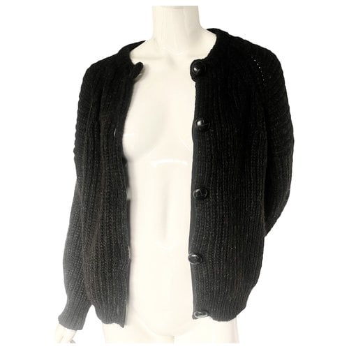 Pre-owned Isabel Marant Étoile Wool Cardi Coat In Black