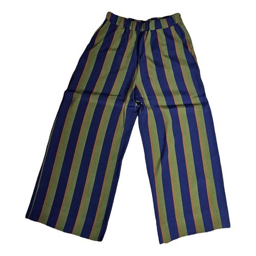 Pre-owned Max Mara Large Pants In Multicolour