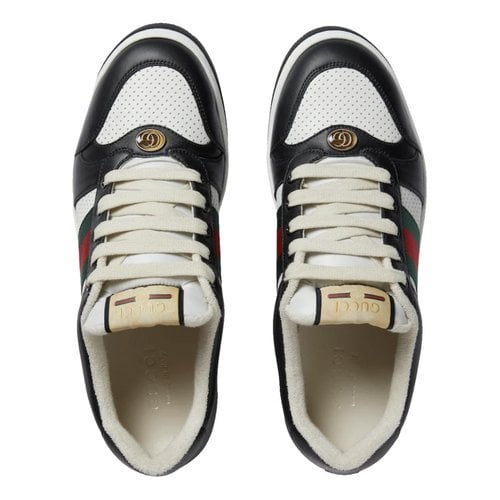 Pre-owned Gucci Leather Lace Ups In Other