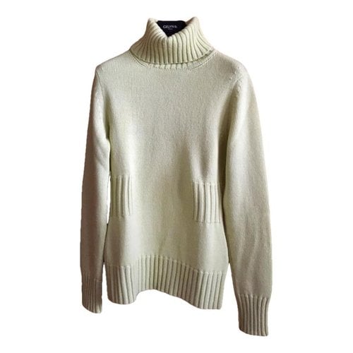 Pre-owned Malo Cashmere Jumper In Yellow