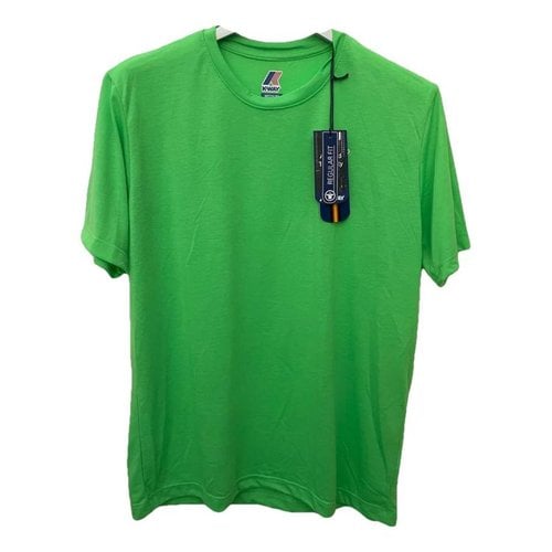 Pre-owned K-way T-shirt In Green