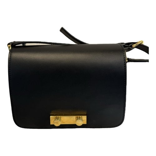 Pre-owned Marni Leather Crossbody Bag In Black