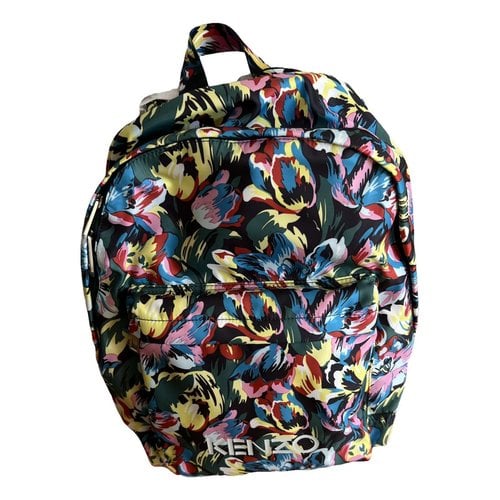 Pre-owned Kenzo Backpack In Multicolour