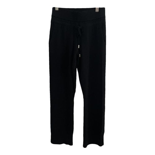 Pre-owned Max & Moi Cashmere Trousers In Black