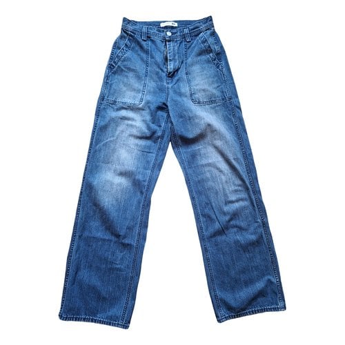 Pre-owned Jw Anderson Boyfriend Jeans In Blue