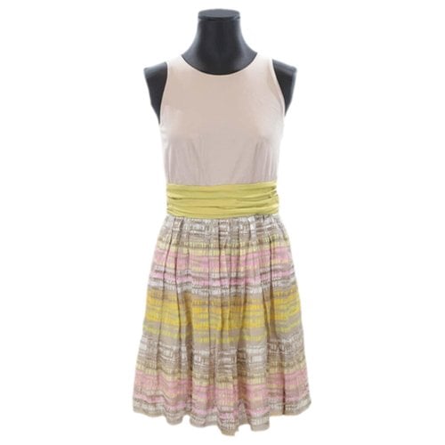 Pre-owned Paule Ka Mid-length Dress In Multicolour