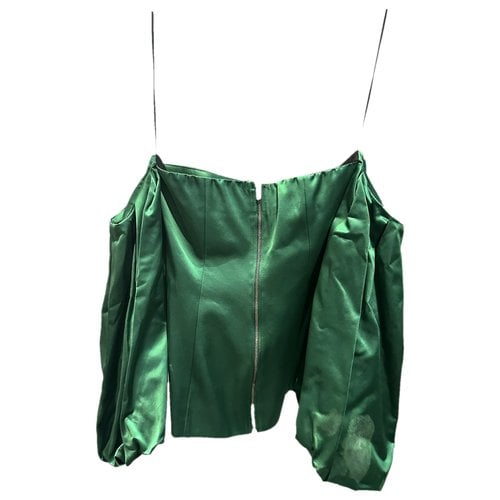 Pre-owned Erika Cavallini Blouse In Green