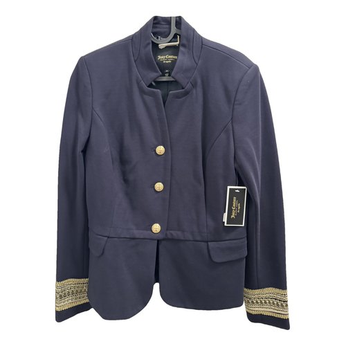 Pre-owned Juicy Couture Blazer In Blue