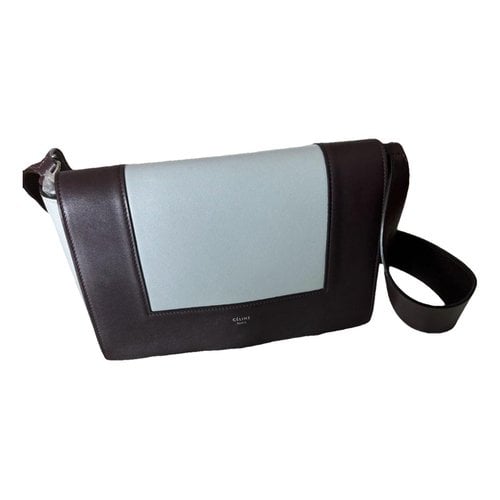 Pre-owned Celine Frame Leather Handbag In Multicolour