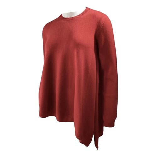 Pre-owned Valentino Cashmere Jumper In Red