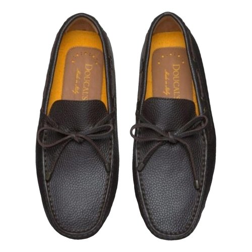 Pre-owned Doucal's Leather Flats In Other