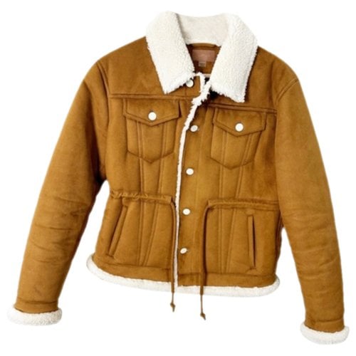 Pre-owned Mother Mjacket In Brown