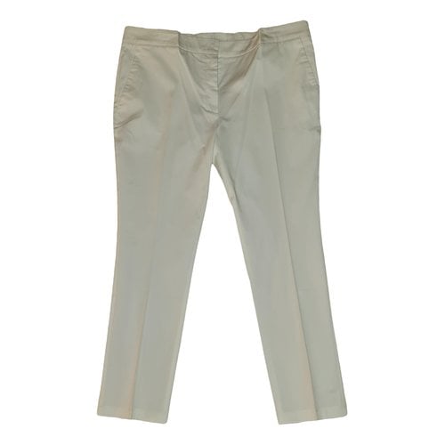 Pre-owned N°21 Chino Pants In White