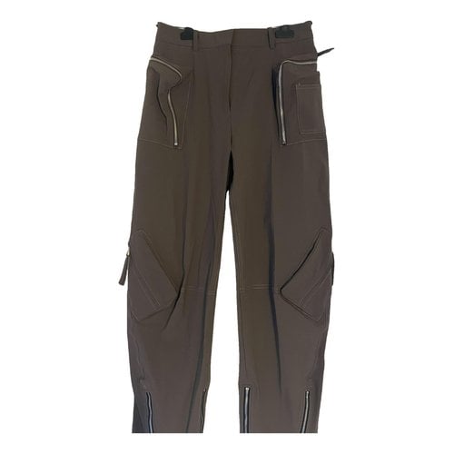 Pre-owned Jacquemus Cloth Trousers In Brown