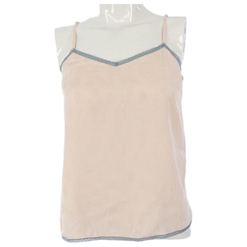 Pre-owned Zadig & Voltaire Silk Camisole In Pink