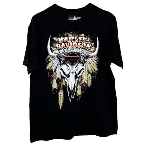 Pre-owned Harley Davidson T-shirt In Black
