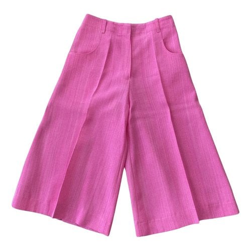 Pre-owned Jacquemus Short Pants In Pink