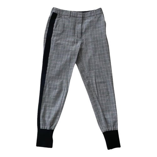 Pre-owned 3.1 Phillip Lim / フィリップ リム Wool Trousers In Grey