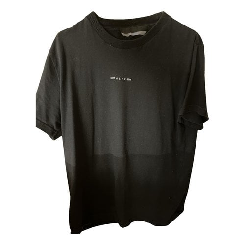Pre-owned Alyx T-shirt In Black