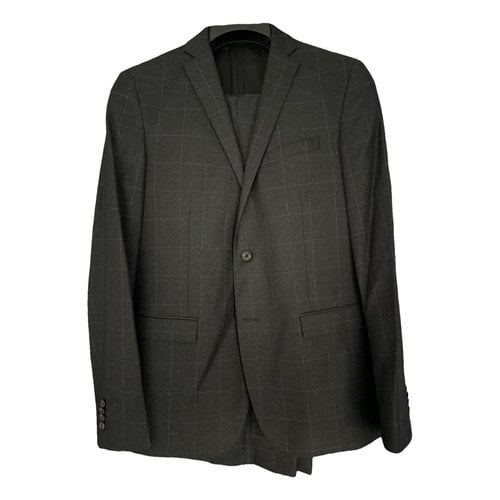 Pre-owned Cc Collection Corneliani Wool Suit In Navy
