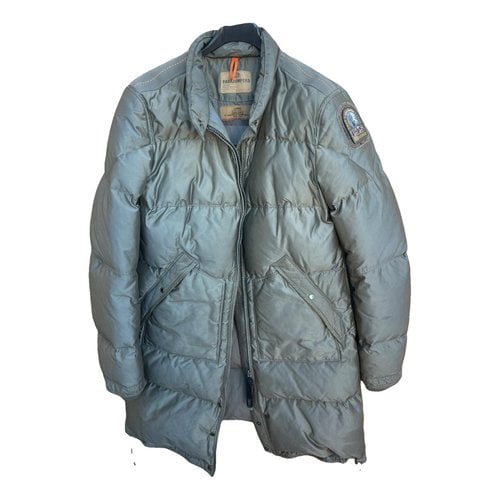 Pre-owned Parajumpers Trench Coat In Grey