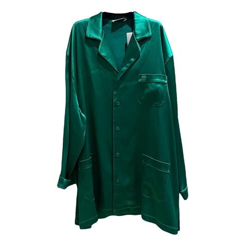 Pre-owned Balenciaga Shirt In Green