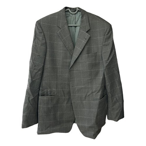 Pre-owned Hugo Boss Cashmere Suit In Anthracite