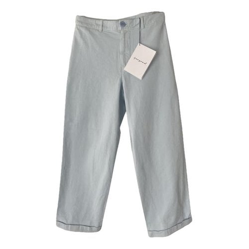 Pre-owned Toogood Trousers In Blue