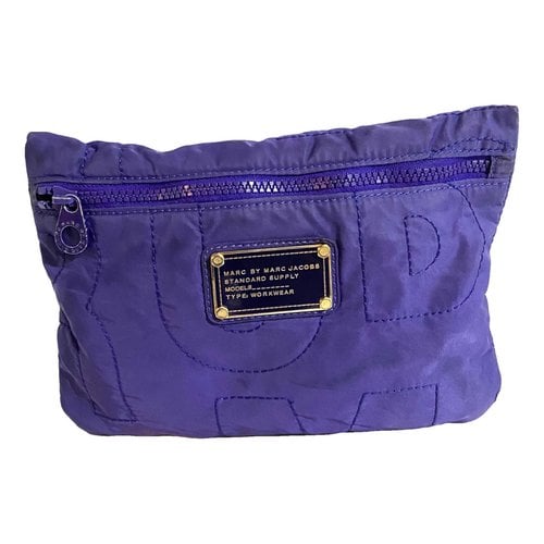 Pre-owned Marc By Marc Jacobs Cloth Clutch Bag In Purple