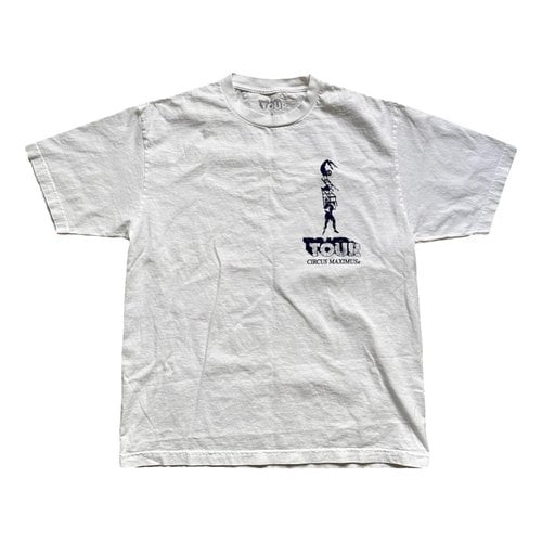 Pre-owned Travis Scott T-shirt In White