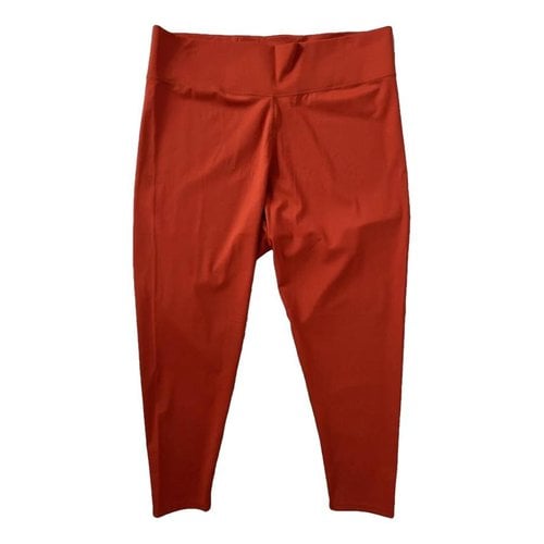 Pre-owned Madewell Short Pants In Orange